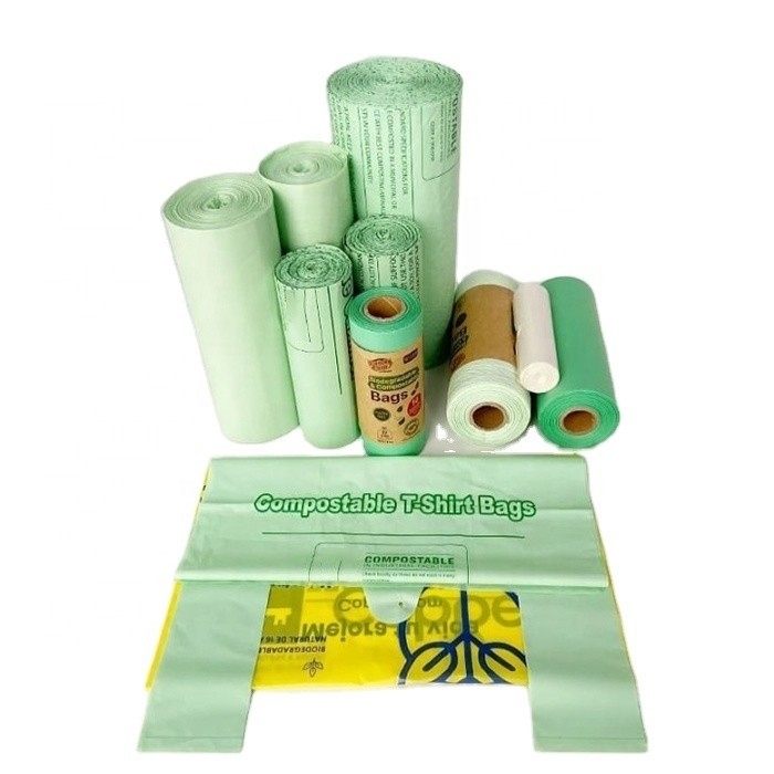 PBAT/PLA/Starch Material Dog Poop Bag для устойчивого и без запаха удаления отходов