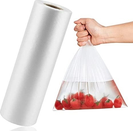 HDPE Produce Bag Roll for Fruit Vegetable Bakery Snack Grocery Bags Толщина 5-40 микрон