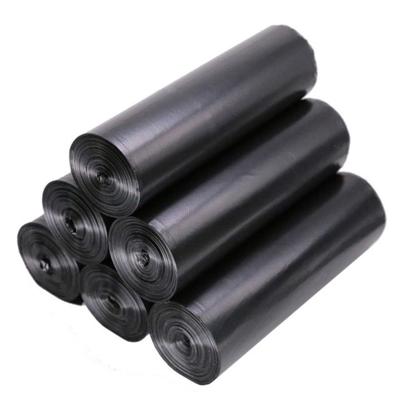 Большие портативные HDPE пластиковые мешки для мусора из переработанных материалов для дома