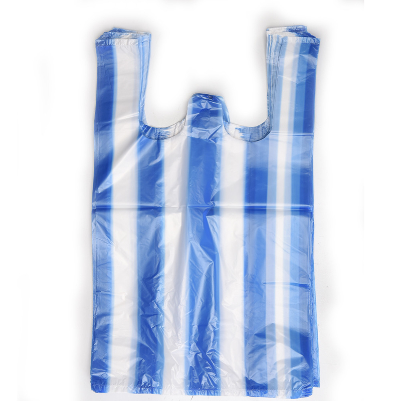 Т-шорты из HDPE LDPE LLDPE пластиковые сумки для покупок